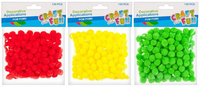Pompony dekoracyjne mix CRAFT WITH FUN 402517