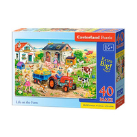 Castorland Puzzle 40  el. Maxi B-040193-1 Life on the Farm