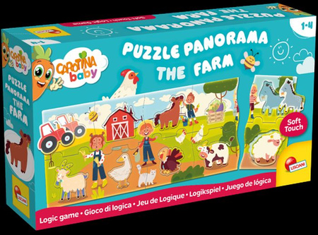 LISCIANI CAROTINA BABY PUZZLE PANORAMA FARMA