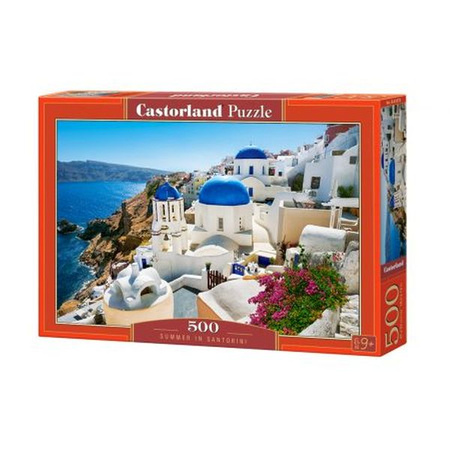 Castorland Puzzle 500 el. Summer in Santorini