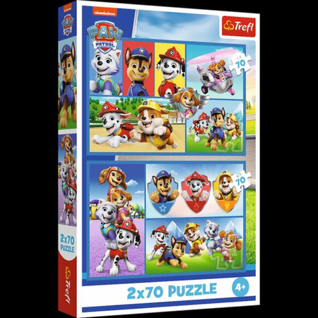 Puzzles 2x70 Fairy tale days / Disney Princess
