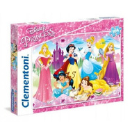 Clementoni Puzzle 104 el. Księżniczki Disney