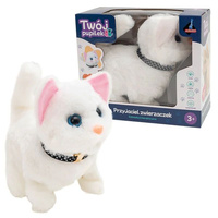 Twój Pupilek - Interaktywny Kotek biały