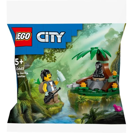 Klocki LEGO® City - Spotkanie z małym gorylem 30665