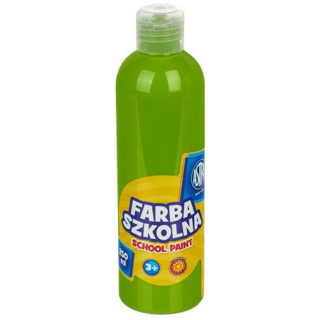 Farba Szkolna Plakatowa 250ml Limonkowa Astra