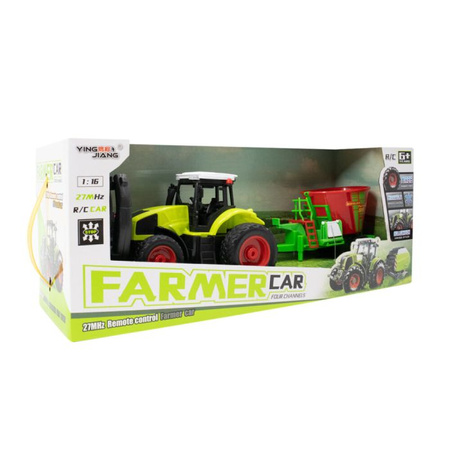 TRAKTOR Z PRZYCZEPĄ RADIO