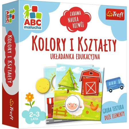 GRA KOLORY I KSZTAŁTY ABC MALUCHA