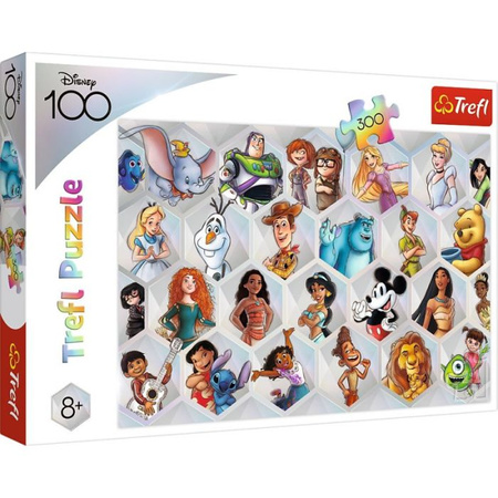 Puzzle 300 el. Magia Disney Trefl
