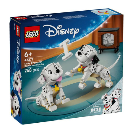 Klocki Lego Disney- 101 Dalamtyńczyków- Szczeniaczki 43271
