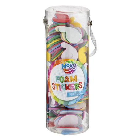 NAKLEJKI PIANKOWE CYFRY 8715427123431