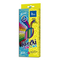 Kredki ołówkowe 12 kolorów Tetiski