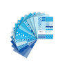 Happy Color Blok z motywami BLUE, 80g/m2, A4, 15 ark, 30 motywów