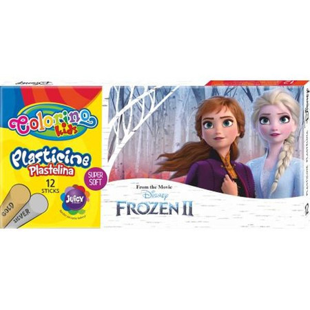 DISNEY KIDS COLORINO - PLASTELINA  12 KOL. / FROZEN / /6/