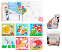 OBRAZY DO MALOWANIA MIX wzory dziecięce