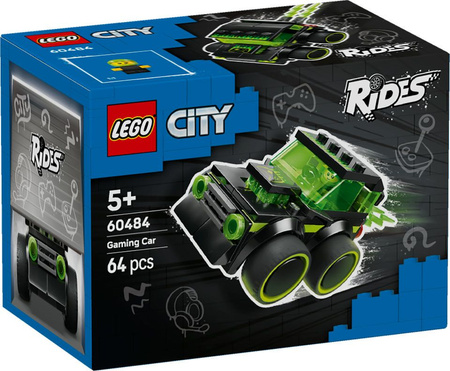 Klocki LEGO City Pojazdy: Gamingowa Wyścigówka 60484
