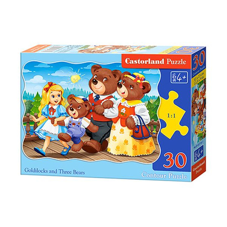 Castorland Puzzle 30 el.  B-03716-1 Goldilocks and Three Bears