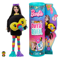 Barbie Cutie Reveal Tukan Seria Dżungla HKR00 (asst. HKP97)