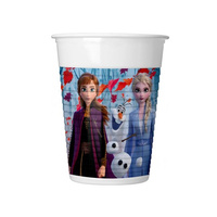 Kubeczki plastikowe Frozen 2, 200ml, 8 sztuk Godan