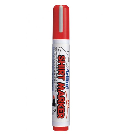 Marker do tkanin T-SHIRT Artline - czerwony (AR-002)