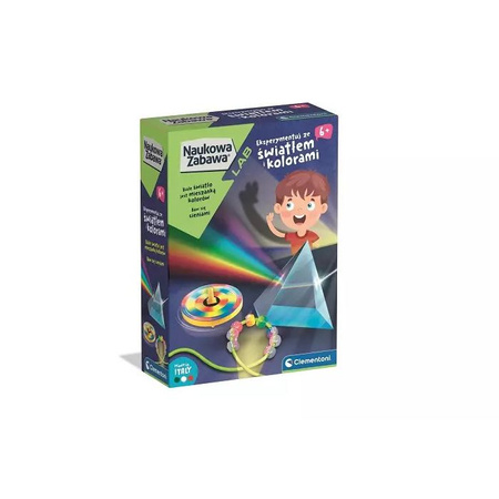 Nauka Zabawa. Światło i kolory Clementoni