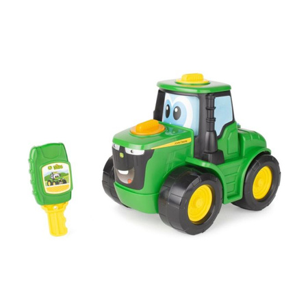 TOMY JOHN DEERE TRAKTOR NA KLUCZYK