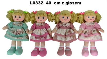 LALKA 4 ASST. 40 CM GLOS 156723