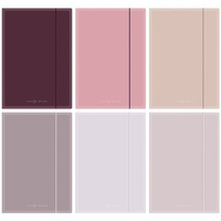 Teczka A4 z Gumką Mat Nude Interdruk