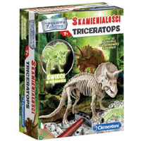 Clementoni Skamieniałości Triceratops Fluorescencyjny Naukowa Zabawa