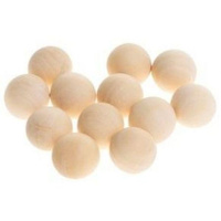 Kulki drewniane naturalne 20mm KDN6