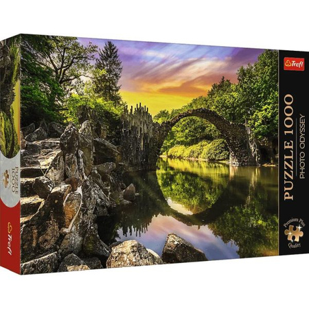 Puzzle 1000 Premium Plus Photo Odyssey: Rakotz Bridge in Kromlau, Germany