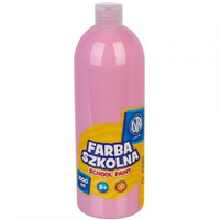 Farba szkolna Astra 1000 ml-różowa jasna