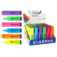 Zakreślacz 6 kolorów mix display A'48 STARPAK 421225