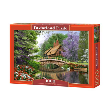 Castorland Puzzle 1000 el. C-102365-2 RIVER COTTAGE