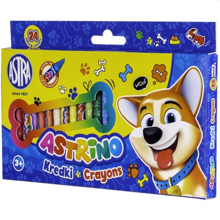 Astra Kredki Grafionowe 24 kolory Astrino