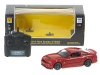 auto RC 1:24 Ford GT500, 4 funkcje; 29x13,5x10,5cm