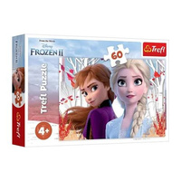 Trefl Puzzle 60 Zaczarowany Świat Frozen @