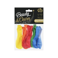 BALONY 12 10 SZTUK BEAUTY&CHARM