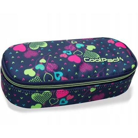 CoolPack Piórnik Szkolny Campus Lime Hearts