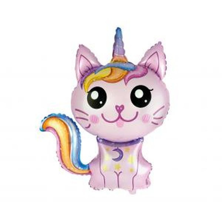 BALON FOLIA 24' MAGICZNY KOT RÓŻ