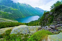 DIAMENTOWA MOZAIKA JEZIORO MORSKIE OKO /120