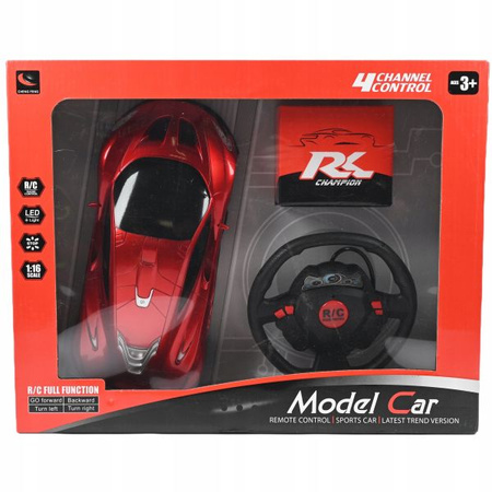 SAMOCHÓD ZDALNIE STEROWANY SPORTOWE AUTO NA PILOTA RC DRIFT + ŁADOWARKA