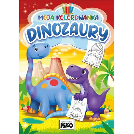 Moja kolorowanka - Dinozaury