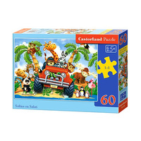 Castorland Puzzle 60 el.  B-06793-1 Softies on Safari