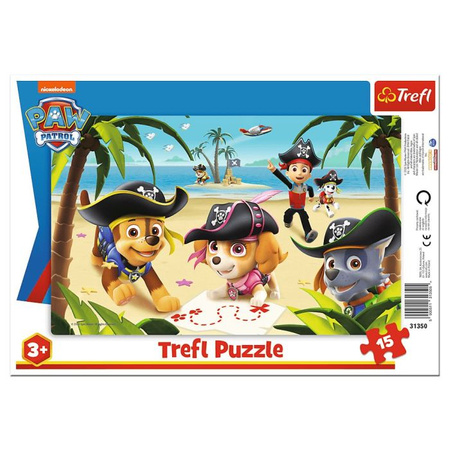 Puzzle Ramkowe Psi Patrol 15el. Trefl