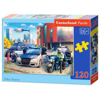 Castorland Puzzle  120 el. Police Station