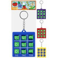 GRA KÓŁKO KRZYŻYK BRELOK 6X9X1 MIX4 MC