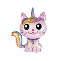 BALON FOLIA 24' MAGICZNY KOT RÓŻ