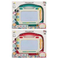 ZNIKOPIS MAGNETYCZNY KOL+AKC 38X31X5 MIX2 MC WB 18 36