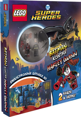 Książeczka LEGO DC Comics Super Heroes. Batman Kontra Harley Quinn Z Ameet