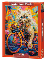 PUZZLE 500 KITTEN'S FLORAL RIDE